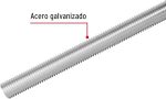 Varilla roscada 3/4'' x 1m - Image 2